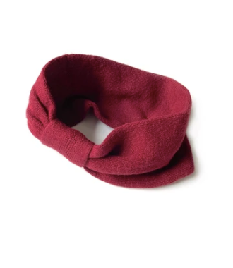 LITTLE BIPSY - Knotted Headband | Cranberry
