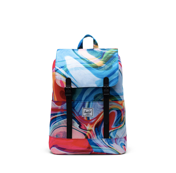 Herschel Classic Mini - Paint Pour Multi Herschel Settlement in Paint Pour Multi Backpack - Rare  main image 4