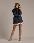 RYLEE & CRU - Ladies' Long Quilted Coat