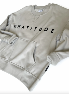 LITTLE BIPSY - Adult Gratitude Crewneck