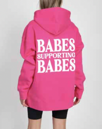 BRUNETTE THE LABEL - Big Sister BABES SUPPORTING BABES Hoodie