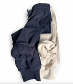 LITTLE BIPSY - Adult Embroidered Jogger | Ivory