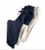 LITTLE BIPSY - Adult Embroidered Jogger | Ivory