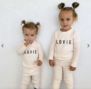 FORD & WYATT - Kids LOVIE Quartz Pajama Set