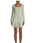 RD STYLE - Harper Smocked Bodice Dress | Celadon Green