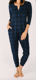 SMASH+TESS - The "Present in Plaid" Romper