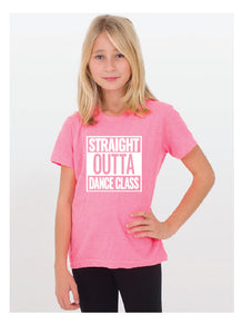 MINI CITIZEN - "Straight Outta Dance Class" Youth Poly-Cotton Tee