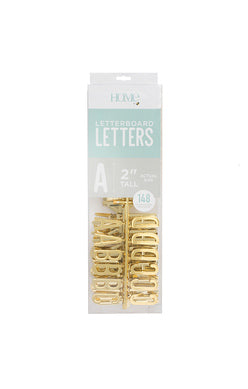 DCWV - 2" Letter Pack (148 pieces)