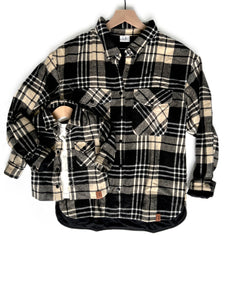 LITTLE BIPSY - Adult Flannel Shacket | Toasty