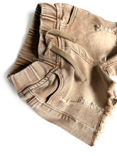 LITTLE BIPSY - Cut Off Denim Shorts | Camel